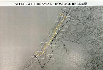 Trump dice que Israel acordó línea de retirada inicial en Gaza y llama a Hamas a aceptar