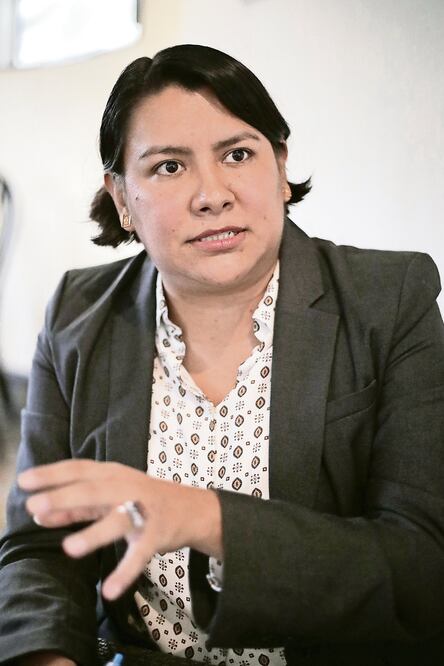 Perla Gómez Gallardo, Presidenta de la Comisión de Derechos Humanos local (ALEJANDRO ACOSTA. EL UNIVERSAL)