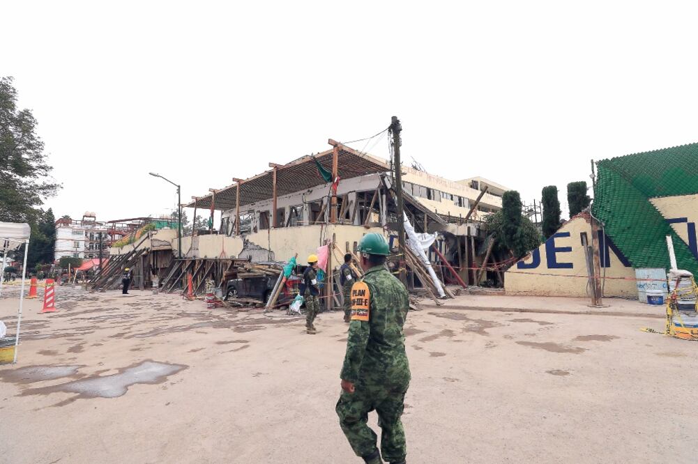 Demanda. Con la tragedia del Rébsamen , vecinos esperan que las autoridades revisen las construcciones, colegios y comercios de la zona (ARCHIVO EL UNIVERSAL)