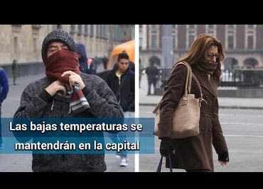 A sacar el abrigo: frío se mantiene hasta el jueves en el Valle de México