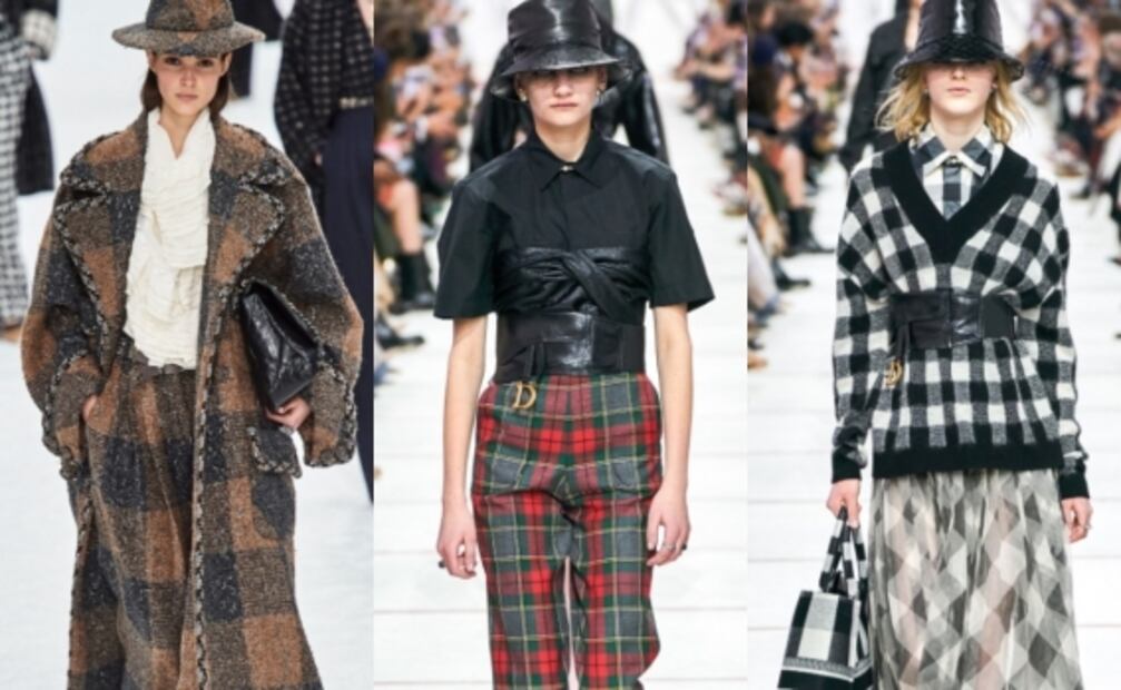 Conoce los tres tipos de estampados a cuadros en tendencia para el otoño