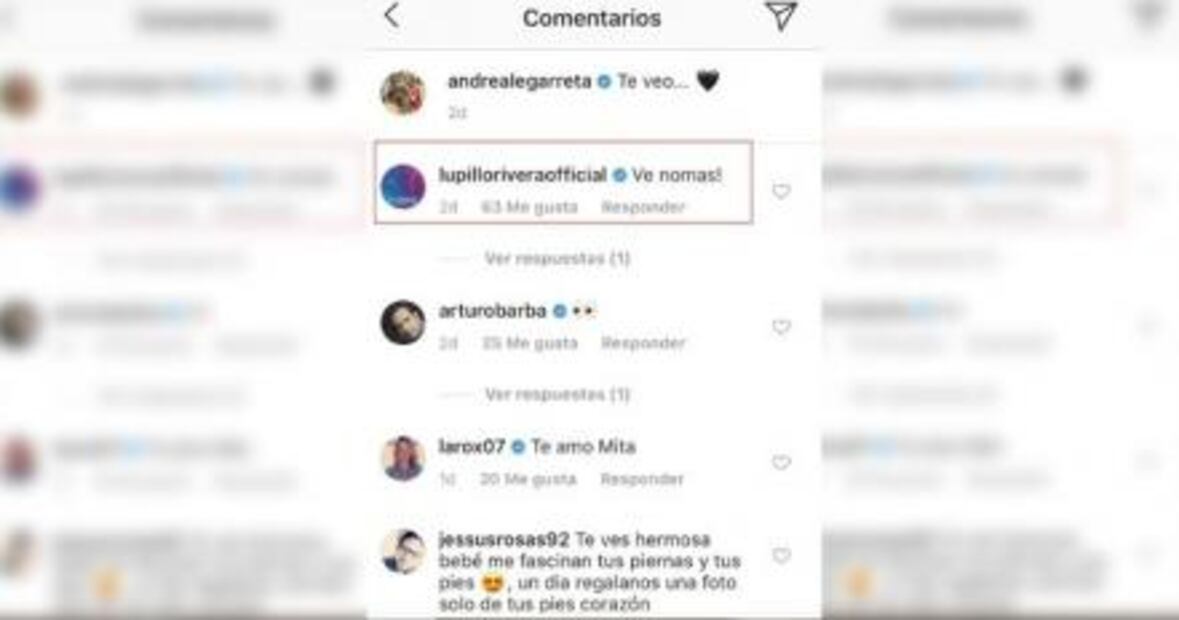 Lupillo Rivera le lanza piropo a Andrea Legarreta 