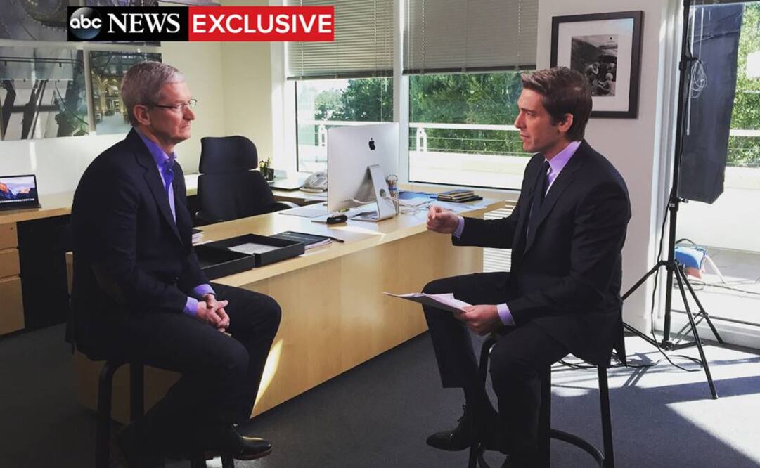Cook hablo para ABC News en su primera entrevista desde que se emitió la orden judicial la semana pasada (Foto: ABC News via AP)
