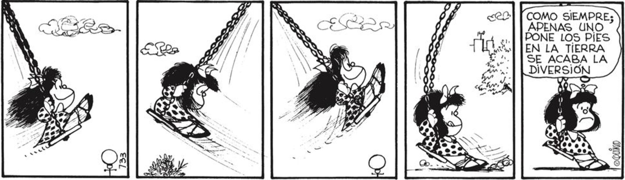 Mafalda. Fuente: Grupo Editorial Lumen