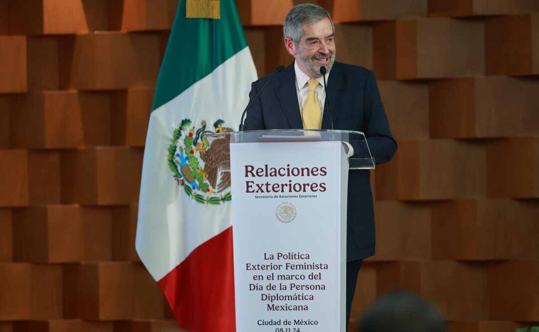 Juan Ramón de la Fuente en la reunión La Política Exterior Feminista. Foto: Especial
