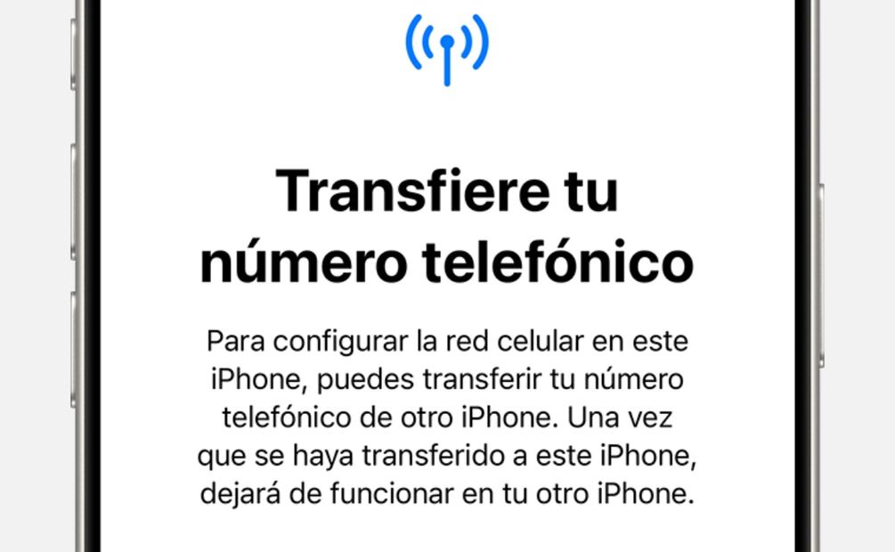 El iPhone 17, en cualquiera de sus versiones, solo se activa con eSIM. | Captura de pantalla