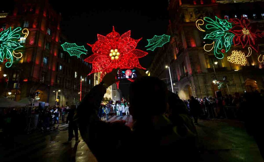 Alumbrado Navideño 2023. Foto: Germán Espinosa. EL UNIVERSAL