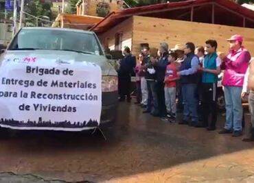Entrega Mancera llaves de primera casa antisísmica