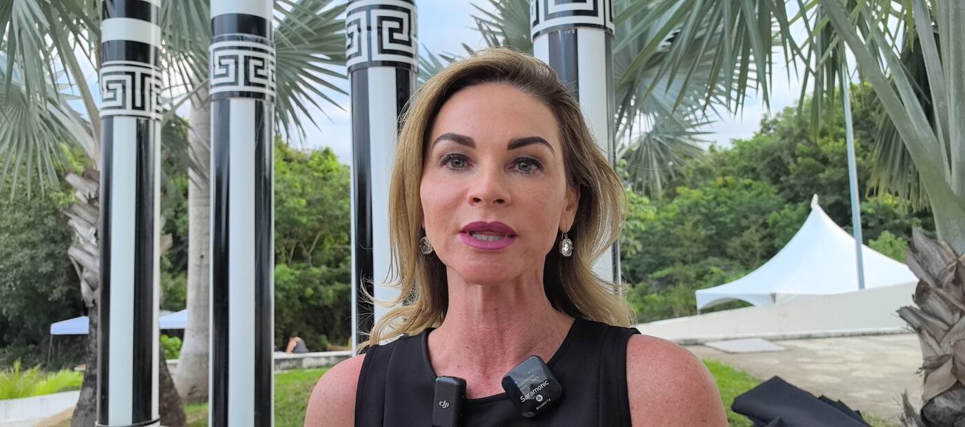 Carmen Joaquín, presidenta del CCE de Cozumel (3/12/2024). Foto: Especial