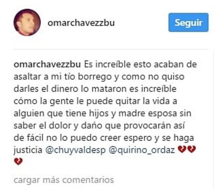Reportan homicidio de hermano de Julio César Chávez