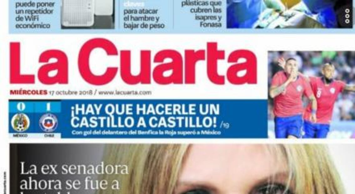 Prensa chilena destaca la victoria de su selección