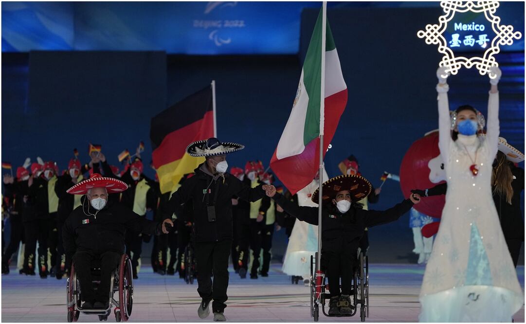 ¿Quién es Arly Velásquez, único mexicano en los Juegos Paralímpicos de Invierno de Beijing? / FOTO: AP