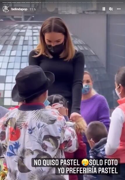 Belinda ayuda con tratamientos de quimioterapia a niños con cáncer