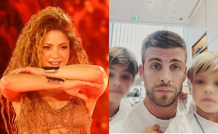 Piqué regresa a Miami para convivir con sus hijos, mientras Shakira continúa la gira
