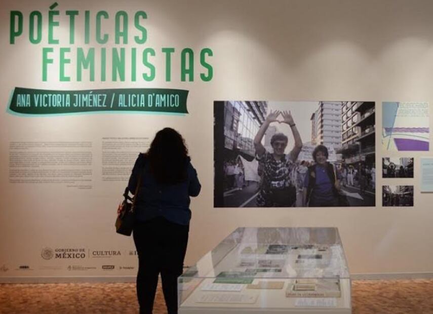 Exhibición "Poéticas feministas" en el Museo de Arte Moderno.