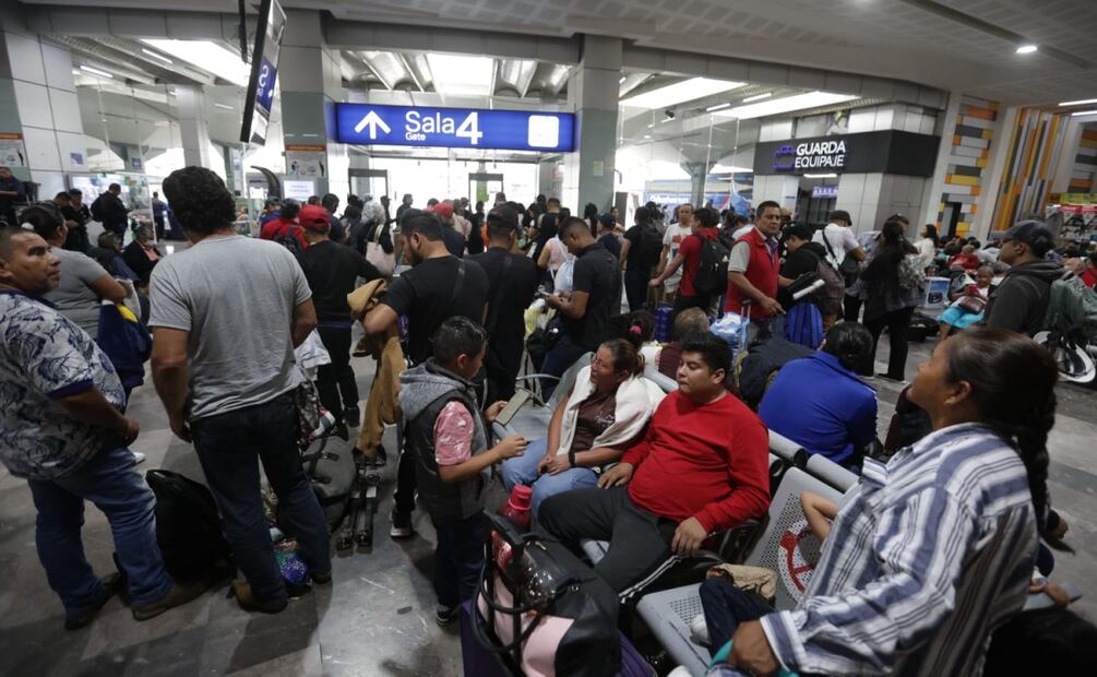 Todas las actividades de la terminal quedaron suspendidas hasta nuevo aviso (12/09/2025). Foto: Francisco Rodríguez / EL UNIVERSAL