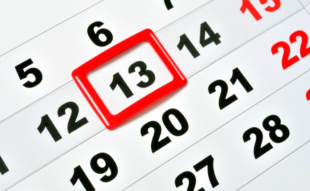 Cada año tiene de uno a tres viernes 13 - Foto: Archivo/EL UNIVERSAL