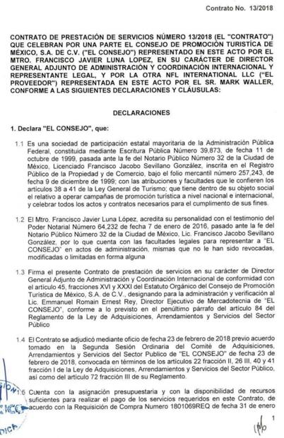 ¿Qué pasará con el juego de la NFL del 2018 en México?