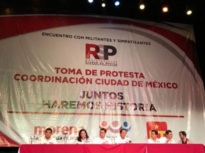 Yerno y nieto de Elba Esther arropan a Claudia Sheinbaum