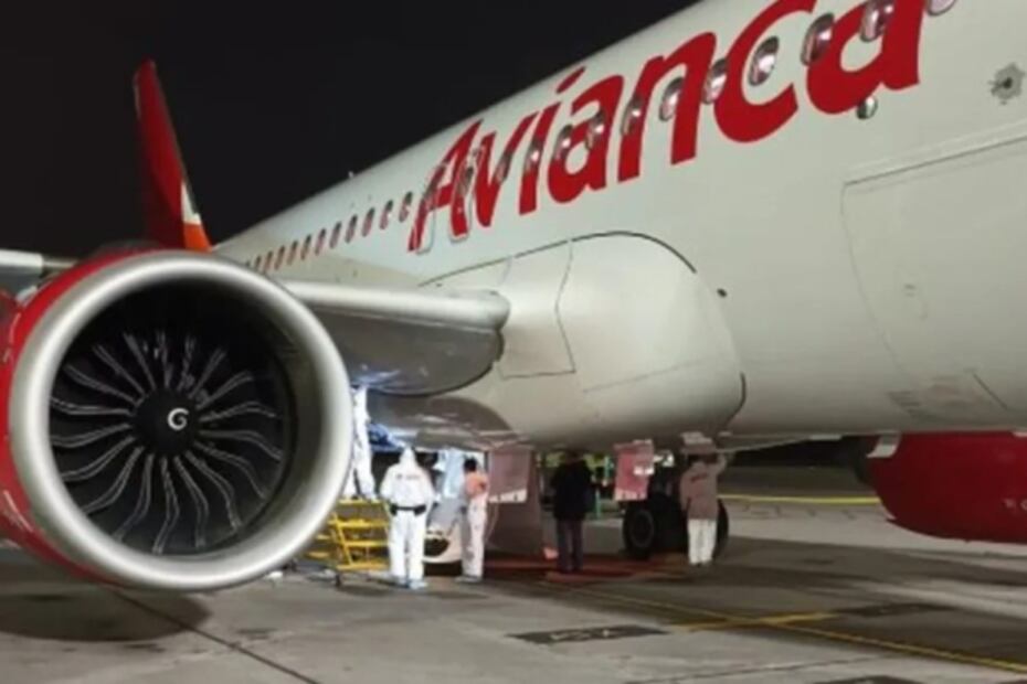 El espeluznante hallazgo en tren de aterrizaje de un avión de Avianca que causó estupor: “Lo lamentamos”