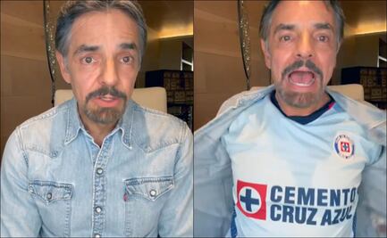 VIDEO: Eugenio Derbez le pide a la Máquina que "no la vayan a Cruzazulear" en la final contra el América