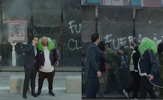 Brozo y Loret visitan el Zócalo entre petardos y "vallas del bienestar"; critican falta de respuesta en asesinato de Carlos Manzo