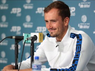 Daniil Medvedev no considera fácil estar en la semifinal del Abierto de Los Cabos