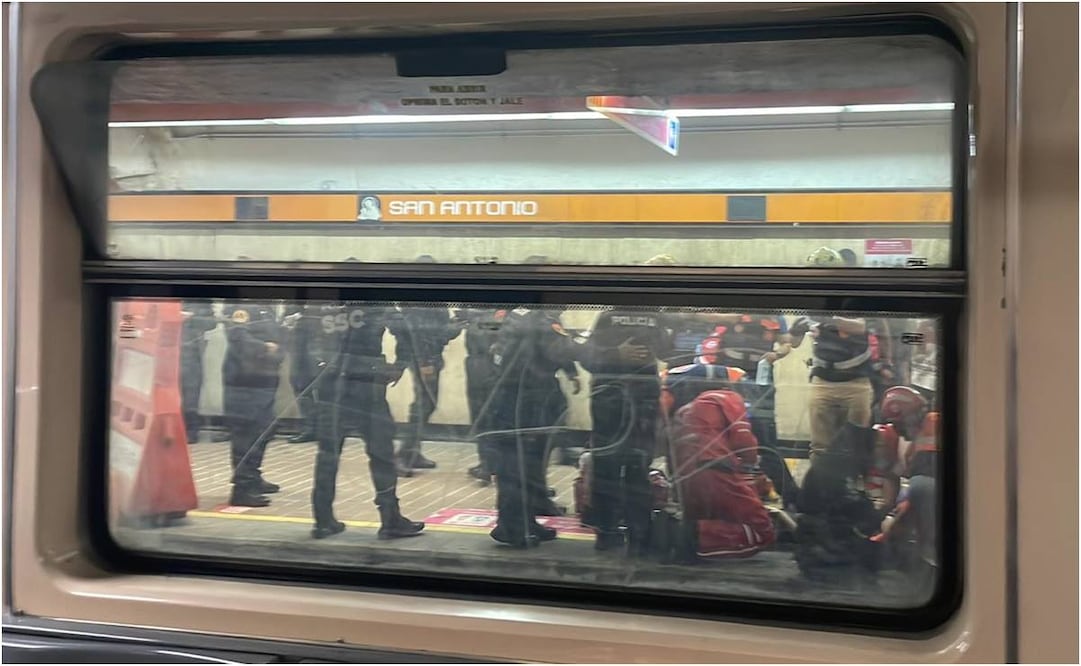 Buscan a familiares de adolescente arrolada en vias del Metro de la CDMX. Foto: Priscila Franco