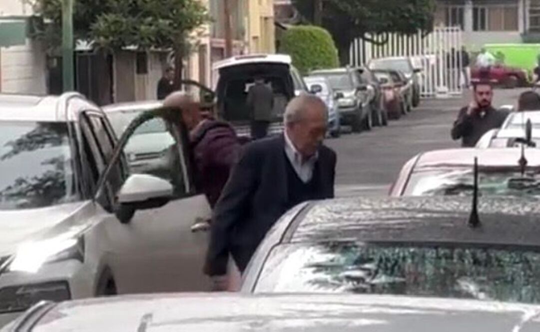 Llegada de Jorge Alcocer, secretario de Salud. Foto: especial