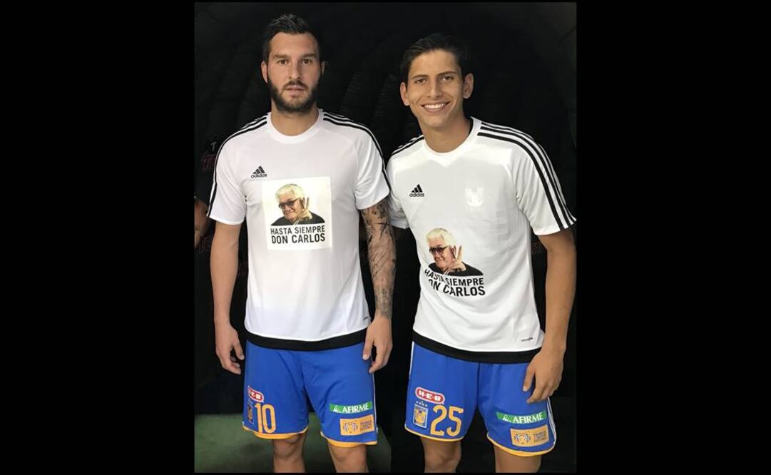 Los Tigres rinden homenaje a Carlos Miloc 