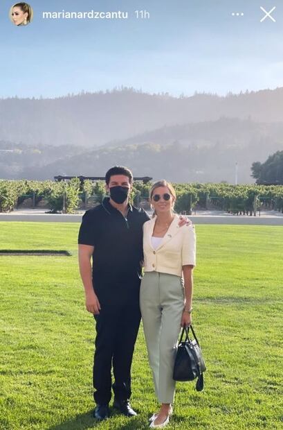 Este es el look con el que Mariana Rodríguez visitó California con Samuel García