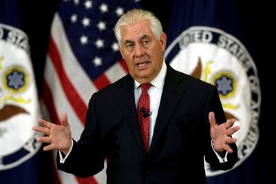 Misil intercontinental de Norcorea, una "nueva amenaza" mundial: Tillerson