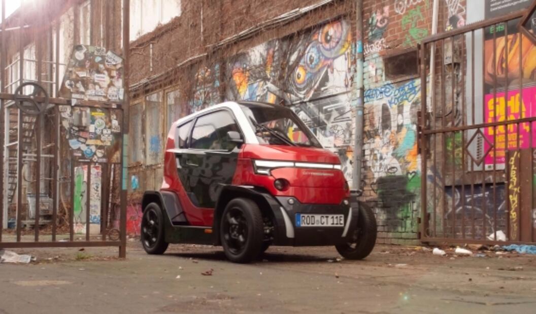 Así es el City Transformer, el auto plegable fácil de estacionar