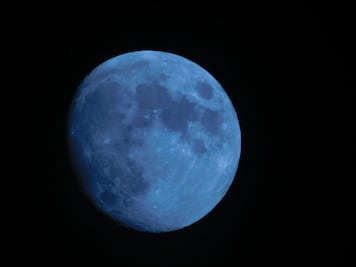 Cuándo se podrá ver la luna azul de agosto
