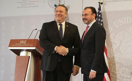 Migración se acerca a niveles de crisis, asegura Pompeo ante caravana
