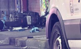 ¡…no dura nada! Asaltante muere al derrapar en persecución en la GAM 