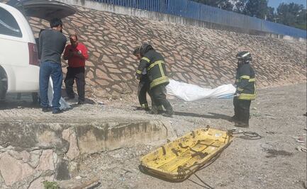 Rescatan cuerpo de hombre en presa San Joaquín en Naucalpan
