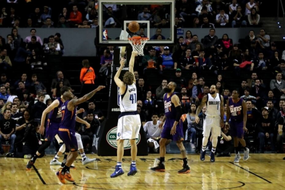 Los primeros juegos de la NBA en México