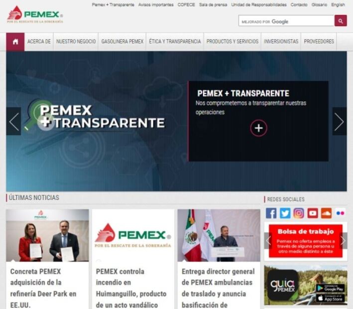 Pemex destaca micrositio de transparencia tras reportaje de casa de hijo de AMLO