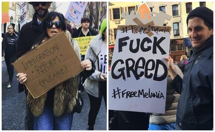 Martha Debayle pide reforma migratoria en Marcha de Mujeres