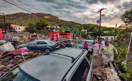 Lluvias provocan deslaves e inundaciones en Baja California Sur