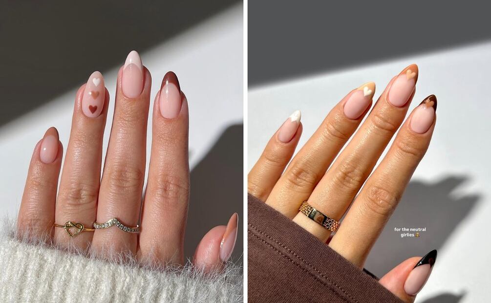 Los tonos tierra están en tendencia. Foto: Instagram @simlynail @thenaillologist