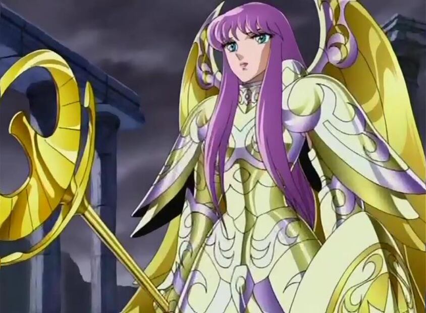 Atenea de Caballeros del Zodiaco. Foto: Twitter