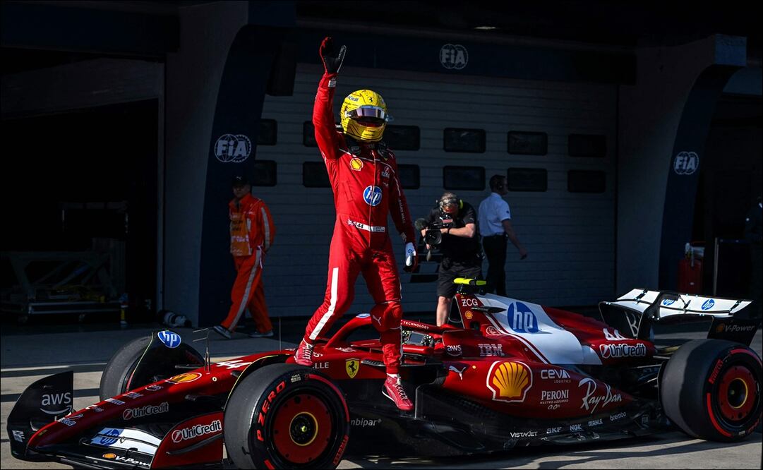 Lewis Hamilton tendrá su primera pole con Ferrari / Foto: AFP