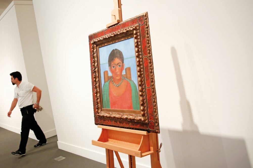 La venta de la pieza fue parte de la subasta de arte moderno y contemporáneo latinoamericano de Sotheby’s (SHANNON STAPLETON. REUTERS)