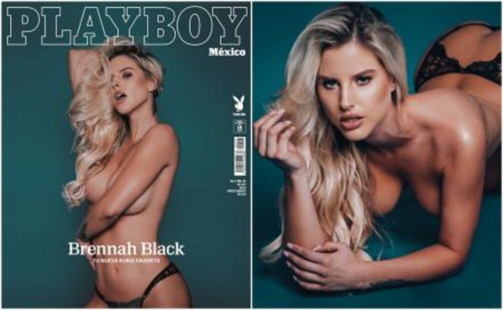 Brennah Black, la sexy rubia que cautiva en Playboy México