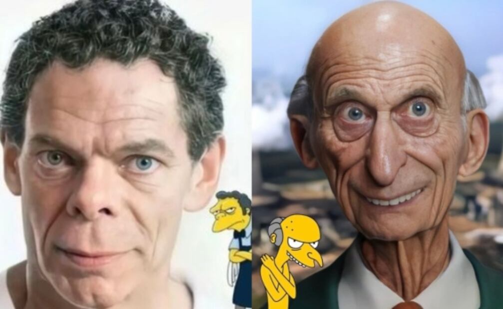 Inteligencia artificial recrea cómo serían Los Simpson si fueran humanos