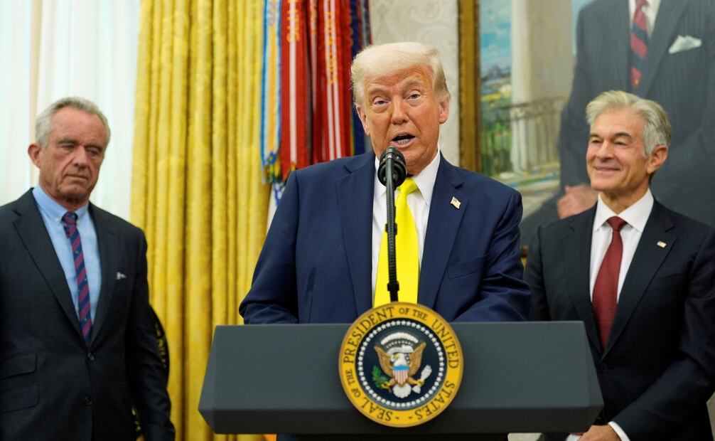 Donald Trump, considera una "devolución" por la ayuda que Kiev ha recibido de Washington desde que empezó la guerra. Foto: AP