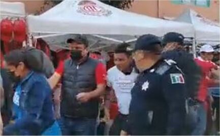 Violencia previo al Toluca vs Cruz Azul en el Nemesio Díez