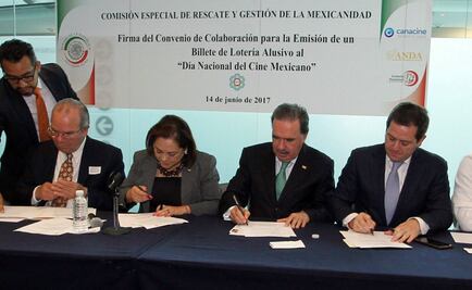 ​Reconocen Senado y Lotenal a figuras del cine nacional